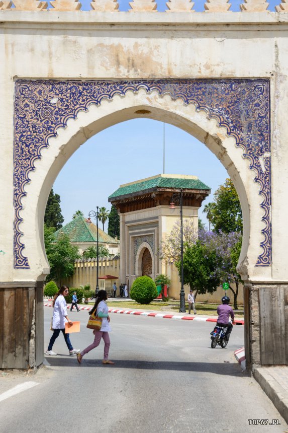 TP4_5554.jpg - brama do pałacu królewskiego w Fez